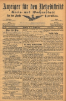 Anzeiger f&uuml;r den Netzedistrikt Kreis- und Wochenblatt f&uuml;r den Kreis Czarnikau 1904.11.10 Jg.52 Nr132