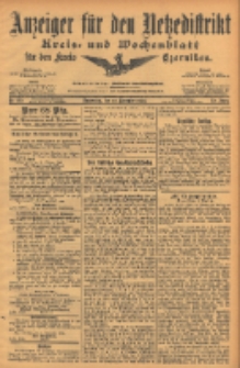 Anzeiger für den Netzedistrikt Kreis- und Wochenblatt für den Kreis Czarnikau 1904.11.10 Jg.52 Nr132