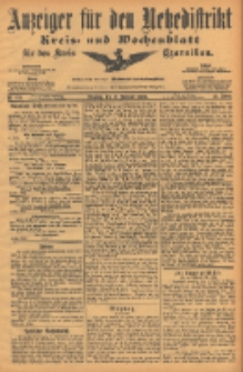 Anzeiger f&uuml;r den Netzedistrikt Kreis- und Wochenblatt f&uuml;r den Kreis Czarnikau 1904.11.15 Jg.52 Nr134