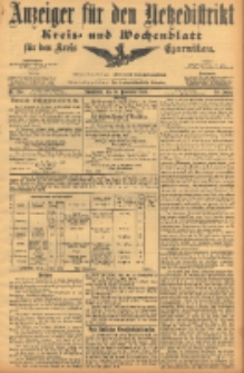 Anzeiger für den Netzedistrikt Kreis- und Wochenblatt für den Kreis Czarnikau 1904.11.26 Jg.52 Nr138