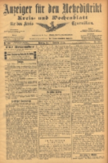 Anzeiger f&uuml;r den Netzedistrikt Kreis- und Wochenblatt f&uuml;r den Kreis Czarnikau 1904.11.29 Jg.52 Nr139