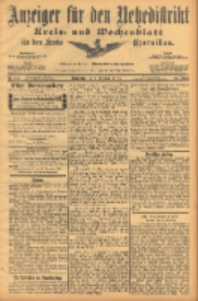 Anzeiger für den Netzedistrikt Kreis- und Wochenblatt für den Kreis Czarnikau 1904.12.01 Jg.52 Nr140