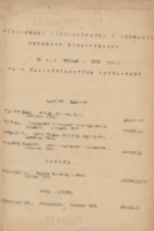 Biuletyn Biblioteczny.Spis Najważniejszych Przybytk&oacute;w 1954 styczeń/luty Nr1/2