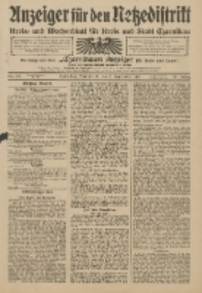 Anzeiger f&uuml;r den Netzedistrikt Kreis- und Wochenblatt f&uuml;r Kreis und Stadt Czarnikau 1910.09.03 Jg.58 Nr105