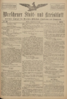 Wreschener Stadt und Kreisblatt: amtlicher Anzeiger f&uuml;r Wreschen, Miloslaw, Strzalkowo und Umgegend 1917.06.09 Nr76