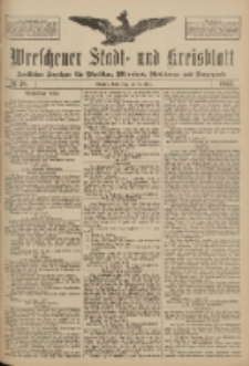Wreschener Stadt und Kreisblatt: amtlicher Anzeiger für Wreschen, Miloslaw, Strzalkowo und Umgegend 1917.06.14 Nr78