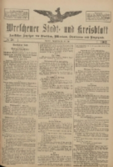 Wreschener Stadt und Kreisblatt: amtlicher Anzeiger f&uuml;r Wreschen, Miloslaw, Strzalkowo und Umgegend 1917.06.16 Nr79