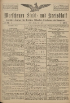 Wreschener Stadt und Kreisblatt: amtlicher Anzeiger f&uuml;r Wreschen, Miloslaw, Strzalkowo und Umgegend 1917.06.19 Nr80