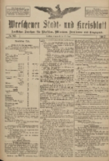 Wreschener Stadt und Kreisblatt: amtlicher Anzeiger f&uuml;r Wreschen, Miloslaw, Strzalkowo und Umgegend 1917.06.23 Nr82