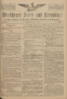 Wreschener Stadt und Kreisblatt: amtlicher Anzeiger f&uuml;r Wreschen, Miloslaw, Strzalkowo und Umgegend 1917.06.26 Nr83
