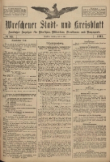 Wreschener Stadt und Kreisblatt: amtlicher Anzeiger f&uuml;r Wreschen, Miloslaw, Strzalkowo und Umgegend 1917.07.03 Nr86