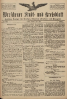 Wreschener Stadt und Kreisblatt: amtlicher Anzeiger f&uuml;r Wreschen, Miloslaw, Strzalkowo und Umgegend 1917.07.07 Nr88