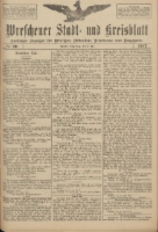 Wreschener Stadt und Kreisblatt: amtlicher Anzeiger f&uuml;r Wreschen, Miloslaw, Strzalkowo und Umgegend 1917.07.12 Nr90
