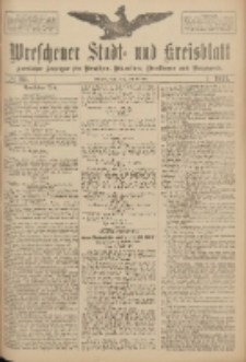 Wreschener Stadt und Kreisblatt: amtlicher Anzeiger für Wreschen, Miloslaw, Strzalkowo und Umgegend 1917.07.19 Nr93