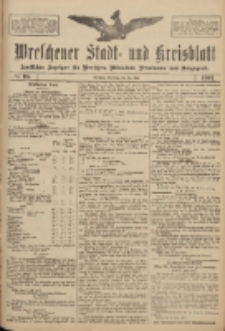 Wreschener Stadt und Kreisblatt: amtlicher Anzeiger für Wreschen, Miloslaw, Strzalkowo und Umgegend 1917.07.24 Nr95