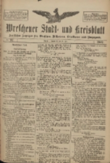 Wreschener Stadt und Kreisblatt: amtlicher Anzeiger f&uuml;r Wreschen, Miloslaw, Strzalkowo und Umgegend 1917.07.28 Nr97