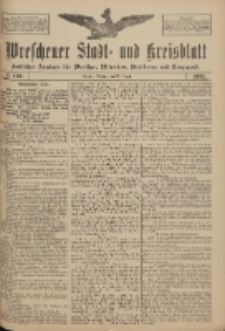 Wreschener Stadt und Kreisblatt: amtlicher Anzeiger f&uuml;r Wreschen, Miloslaw, Strzalkowo und Umgegend 1917.08.28 Nr110
