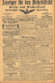 Anzeiger f&uuml;r den Netzedistrikt Kreis- und Wochenblatt f&uuml;r den Kreis Czarnikau 1904.12.03 Jg.52 Nr141