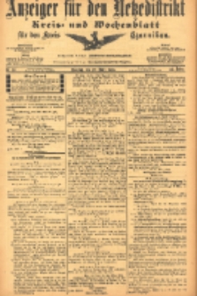 Anzeiger für den Netzedistrikt Kreis- und Wochenblatt für den Kreis Czarnikau 1905.03.28 Jg.53 Nr37