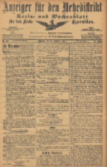 Anzeiger für den Netzedistrikt Kreis- und Wochenblatt für den Kreis Czarnikau 1906.11.27 Jg.54 Nr138