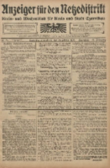 Anzeiger für den Netzedistrikt Kreis- und Wochenblatt für den Kreis und Stadt Czarnikau 1908.02.29 Jg.56 Nr26