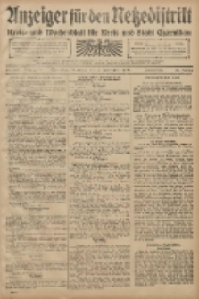 Anzeiger f&uuml;r den Netzedistrikt Kreis- und Wochenblatt f&uuml;r den Kreis und Stadt Czarnikau 1908.11.03 Jg.56 Nr133