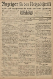 Anzeiger für den Netzedistrikt Kreis- und Wochenblatt für den Kreis und Stadt Czarnikau 1908.11.03 Jg.56 Nr133