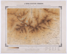 A T&aacute;tra Hegys&eacute;g t&eacute;rk&eacute;pe. , Eredeti m&eacute;r&eacute;sek alapj&aacute;n &ouml;ssze&aacute;llittatott &eacute;s nyomatott a.m.k. &aacute;llamnyomd&aacute;ban., [Węgierski Sztab Wojskowy].