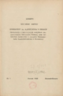 Biuletyn Biblioteki Gł&oacute;wnej Uniwersytetu im. A.Mickiewicza w Poznaniu 1962 styczeń/marzec Nr1
