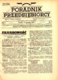 Poradnik Przedsiębiorcy 1933.12.15 R.1 Nr6