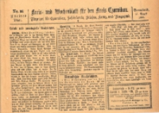 Kreis- und Wochenblatt f&uuml;r den Kreis Czarnikau: Anzeiger f&uuml;r Czarnikau, Sch&ouml;nlanke, Filehne, Kreuz, und Umgegend. 1895.08.17 Jg.43 Nr95