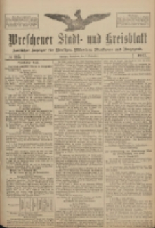 Wreschener Stadt und Kreisblatt: amtlicher Anzeiger f&uuml;r Wreschen, Miloslaw, Strzalkowo und Umgegend 1917.09.08 Nr115