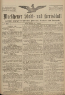 Wreschener Stadt und Kreisblatt: amtlicher Anzeiger für Wreschen, Miloslaw, Strzalkowo und Umgegend 1917.09.08 Nr115
