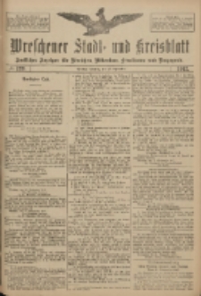 Wreschener Stadt und Kreisblatt: amtlicher Anzeiger f&uuml;r Wreschen, Miloslaw, Strzalkowo und Umgegend 1917.09.25 Nr123