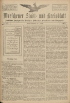 Wreschener Stadt und Kreisblatt: amtlicher Anzeiger f&uuml;r Wreschen, Miloslaw, Strzalkowo und Umgegend 1917.10.04 Nr127