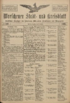 Wreschener Stadt und Kreisblatt: amtlicher Anzeiger f&uuml;r Wreschen, Miloslaw, Strzalkowo und Umgegend 1917.10.09 Nr129