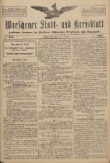 Wreschener Stadt und Kreisblatt: amtlicher Anzeiger für Wreschen, Miloslaw, Strzalkowo und Umgegend 1917.10.18 Nr133