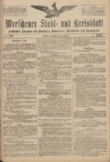 Wreschener Stadt und Kreisblatt: amtlicher Anzeiger f&uuml;r Wreschen, Miloslaw, Strzalkowo und Umgegend 1917.10.20 Nr134