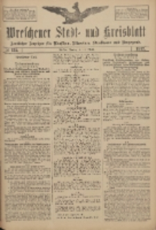 Wreschener Stadt und Kreisblatt: amtlicher Anzeiger f&uuml;r Wreschen, Miloslaw, Strzalkowo und Umgegend 1917.10.23 Nr135