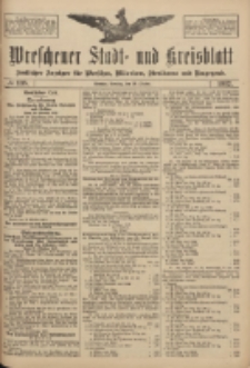 Wreschener Stadt und Kreisblatt: amtlicher Anzeiger für Wreschen, Miloslaw, Strzalkowo und Umgegend 1917.10.30 Nr138