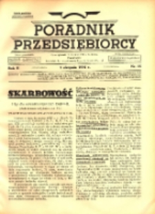 Poradnik Przedsiębiorcy 1934.08.01 R.2 Nr15