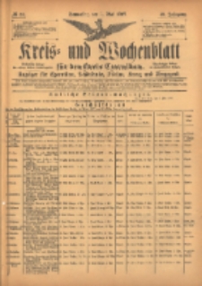 Kreis- und Wochenblatt für den Kreis Czarnikau: Anzeiger für Czarnikau, Schönlanke, Filehne, Kreuz, und Umgegend. 1897.05.06 Jg.45 Nr52