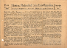 Kreis- und Wochenblatt f&uuml;r den Kreis Czarnikau: Anzeiger f&uuml;r Czarnikau, Sch&ouml;nlanke, Filehne, Kreuz, und Umgegend. 1897.05.08 Jg.45 Nr52