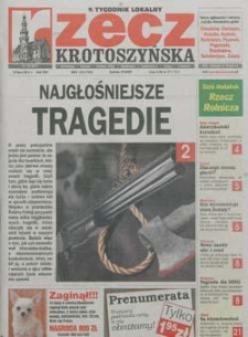 Rzecz Krotoszyńska 2011.07.26 Nr30(848)