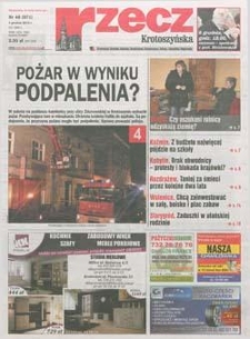 Rzecz Krotoszyńska 2013.12.03 Nr48(971)