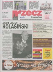 Rzecz Krotoszyńska 2014.09.23 Nr38(1013)