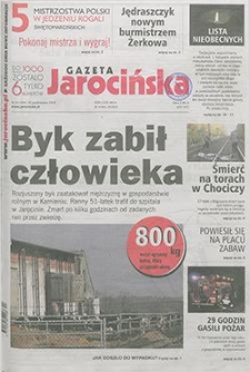 Gazeta Jarocińska 2009.10.30 Nr44(994)