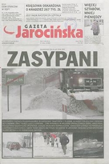 Gazeta Jarocińska 2010.01.15 Nr2(1005)