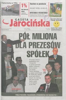 Gazeta Jarocińska 2010.03.19 Nr11(1014)