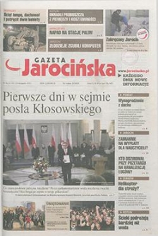 Gazeta Jarocińska 2011.11.18 Nr46(1101)